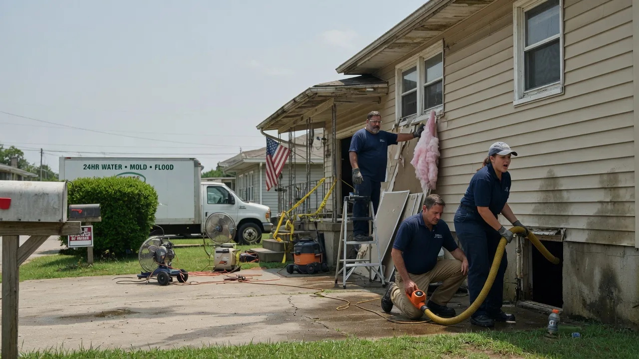 Water Damage Repair in Greenview, IL near me